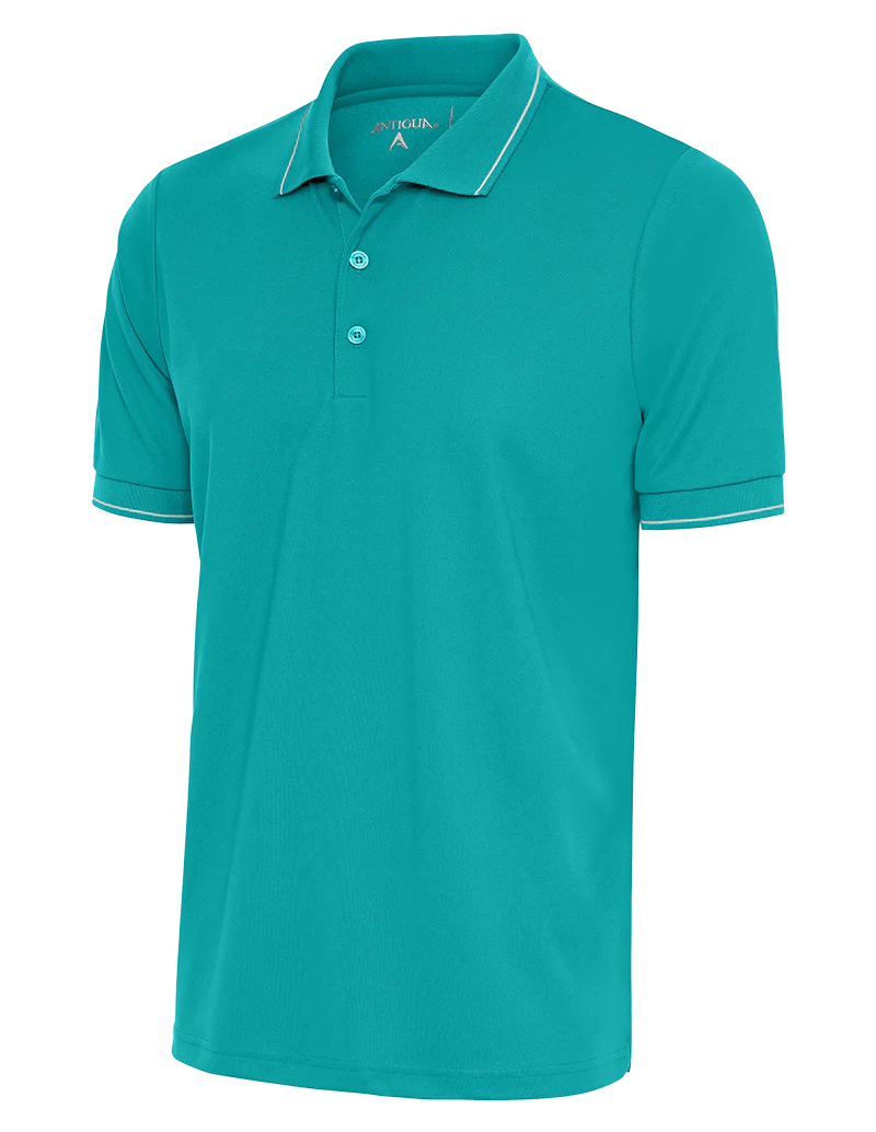 Antigua: Men's Essentials Polo - Reef/White Affluent 104577