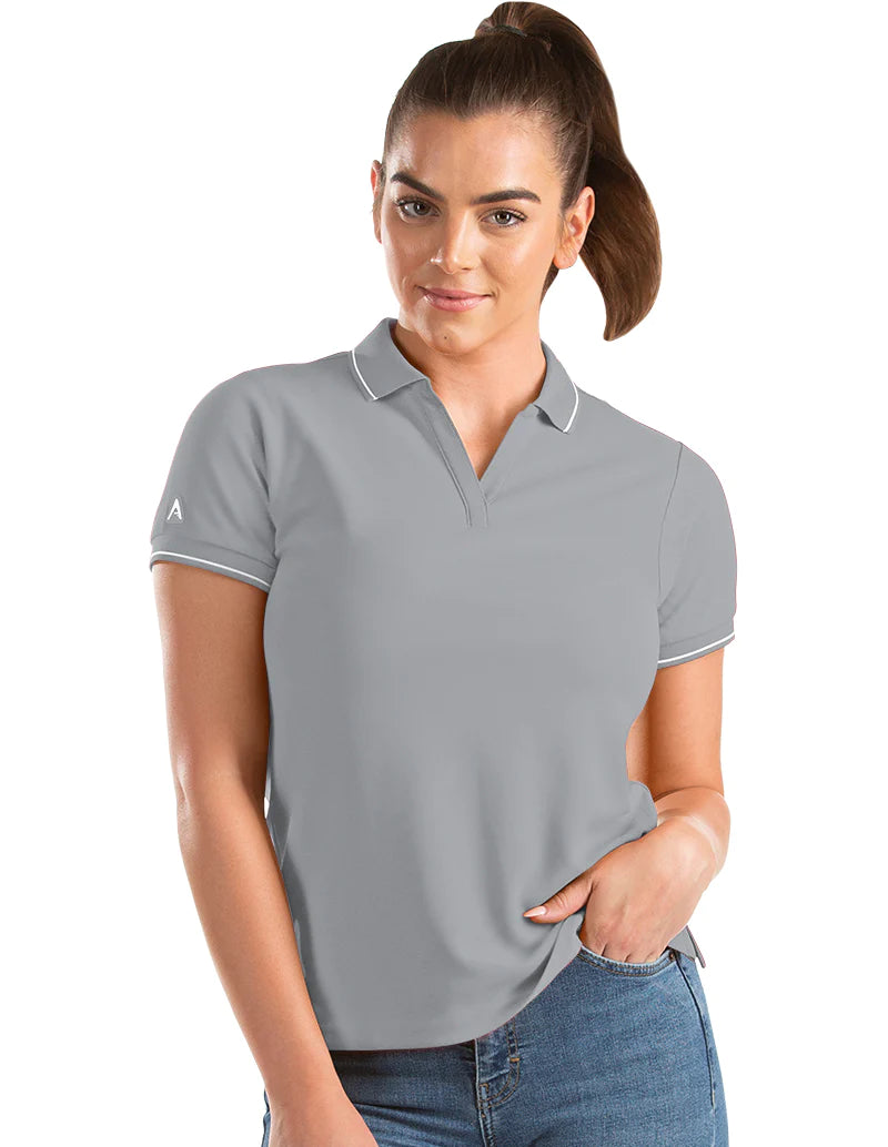 Antigua: Women's Essentials Short Sleeve Polo - Affluent 104590