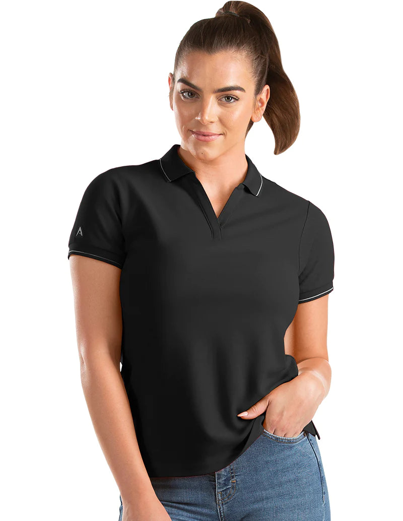 Antigua: Women's Essentials Short Sleeve Polo - Affluent 104590