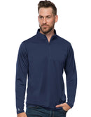 Antigua: Men's Essentials 1/4 Zip Pullover - Tribute Navy 104644 Clothing