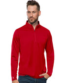 Antigua: Men's Essentials 1/4 Zip Pullover - Tribute Dark Red 104644 Clothing