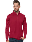 Antigua: Men's Essentials 1/4 Zip Pullover - Tribute Cardinal Red 104644 Clothing