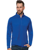 Antigua: Men's Essentials 1/4 Zip Pullover - Tribute Dark Royal 104644 Clothing