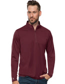 Antigua: Men's Essentials 1/4 Zip Pullover - Tribute Maroon 104644 Clothing