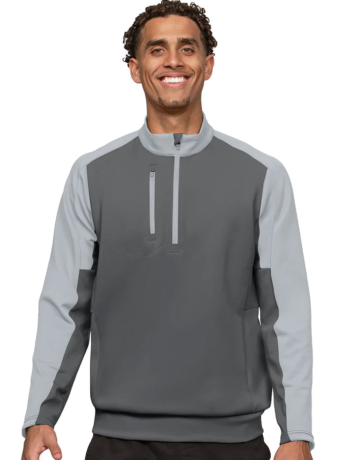 Antigua: Men's Essentials Pullover - Team Carbon/Silver 104646