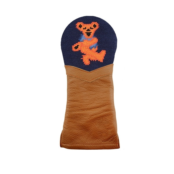 Smathers & Branson: Fairway Wood Headcover - Dancing Bear Needlepoint