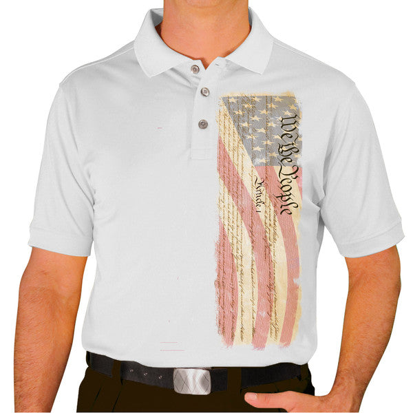 Golf Knickers: Men's Homeland Golf Shirt - United States