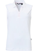 Abacus Sports Wear: Women's Sleeveless Golf Polo - Pebble Shirts & Tops
