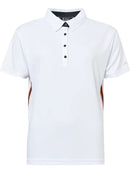 Abacus Sports Wear: Women's Stripe Short Sleeve Golf Polo - Cherry Shirts & Tops