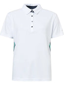 Abacus Sports Wear: Women's Stripe Short Sleeve Golf Polo - Cherry Shirts & Tops