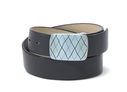 Golf Knickers: Men's Couture Leather Golf Belt