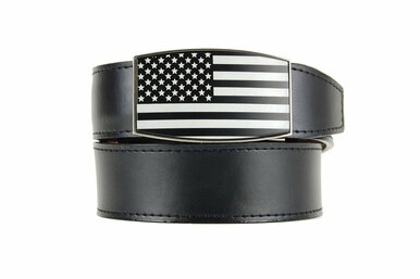 Nexbelt: Men's Heritage Series Dress Belt - USA Black Aston