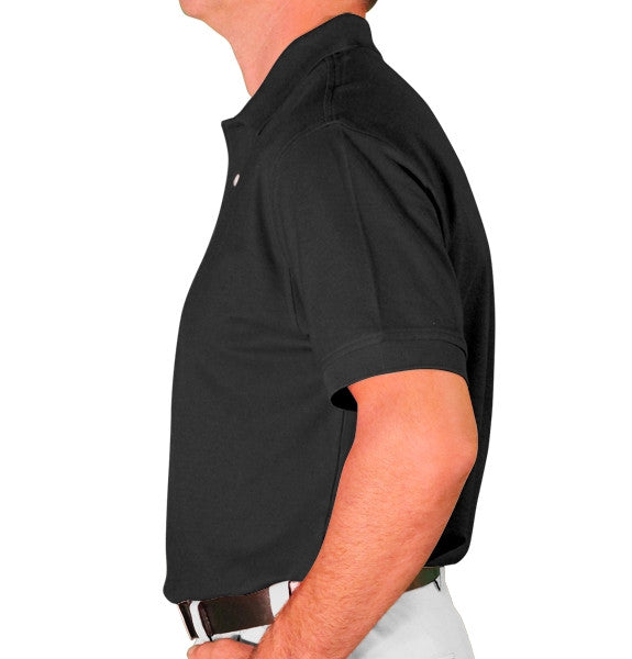 Golf Knickers: Clubhouse Golf Shirt - Black