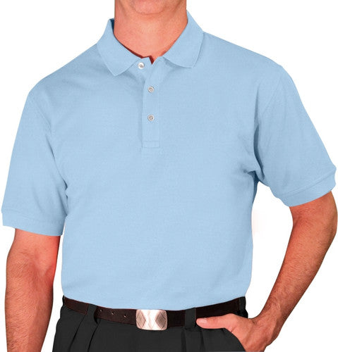 Golf Knickers: Clubhouse Golf Shirt - Light Blue