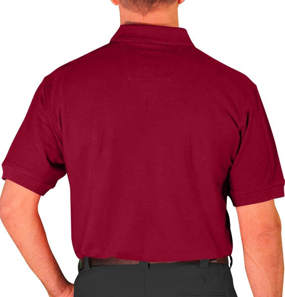 Golf Knickers: Clubhouse Golf Shirt - Maroon