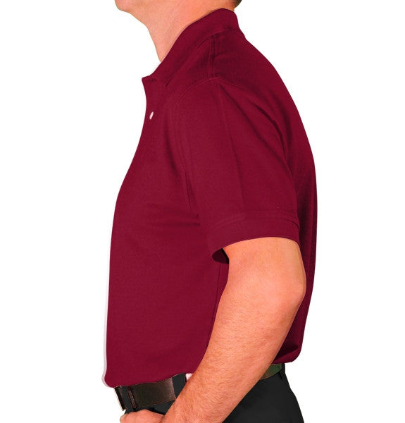 Golf Knickers: Clubhouse Golf Shirt - Maroon