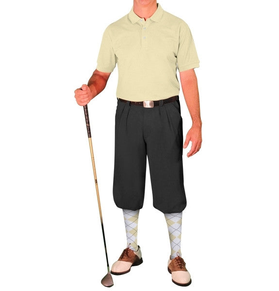 Golf Knickers: Clubhouse Golf Shirt - Natural