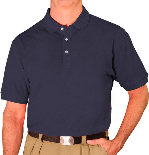 Golf Knickers: Clubhouse Golf Shirt - Navy