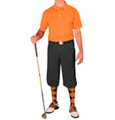 Golf Knickers: Clubhouse Golf Shirt - Orange Clothing
