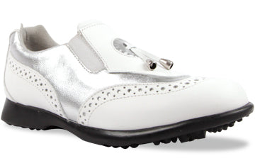 Sandbaggers: Women's Golf Shoes - Madison II Silver