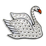 Bonjoc: Ball Marker & Hat Clip - "Gretchen Swan"