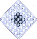 BELLA Swarovski Crystal Ball Marker & Hat Clip - SQUARE - Black
