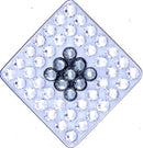 BELLA Swarovski Crystal Ball Marker & Hat Clip - SQUARE - Black