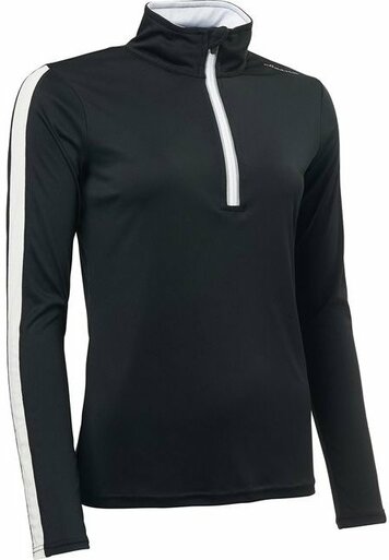 Abacus Sports Wear: Women's High-Performance Golf Longsleeve - Sunburry - SALE -  Black (Large)