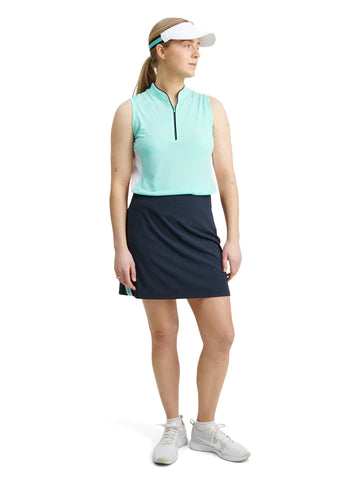 Abacus Sports Wear: Women's Loosefit Sleeveless Golf Polo - Erin