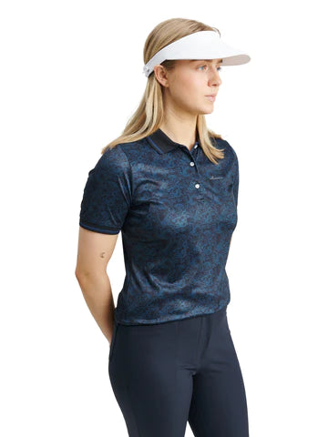 Abacus Sports Wear: Women's Short Sleeve Golf Polo - Cherry