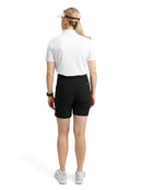 Abacus Sports Wear: Women's Stripe Short Sleeve Golf Polo - Cherry Shirts & Tops