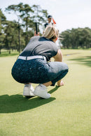 Abacus Sports Wear: Women's 4-Ways Stretch 7/8 Trousers- Elite Graphic High Waist Pants