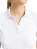 Abacus Sports Wear: Women's Sleeveless Golf Polo - Pebble Shirts & Tops