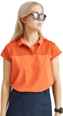 Abacus Sports Wear: Women's Cup Sleeve Golf Polo - Becky Shirts & Tops
