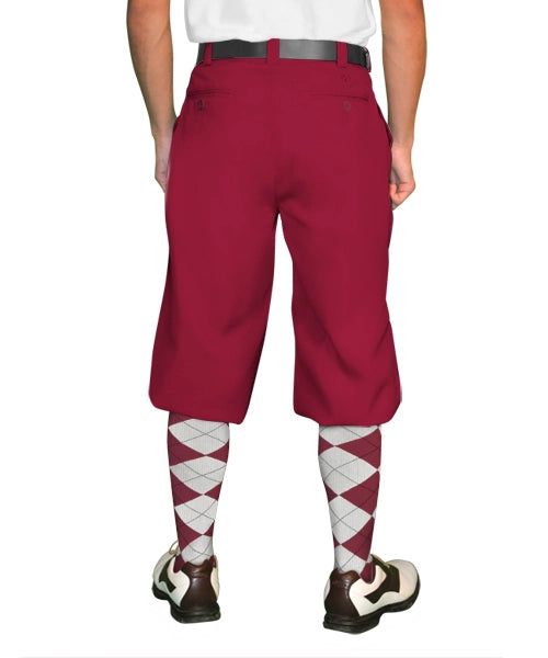 Maroon Golf Knickers