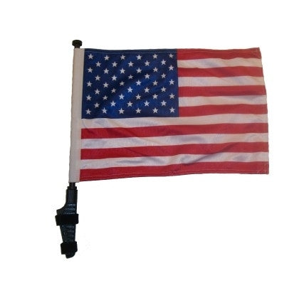 SSP Flags: 11x15 inch Golf Cart Flag with Pole - USA