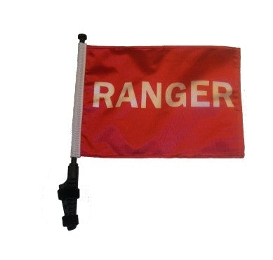 SSP Flags: 11x15 inch Golf Cart Flag with Pole - Ranger