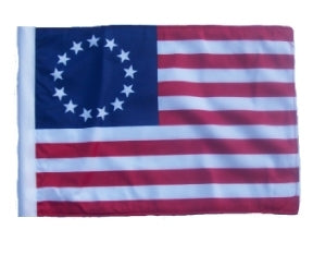 SSP Flags: 11x15 inch Golf Cart Replacement Flag - Betsy Ross