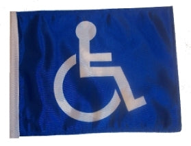 SSP Flags: 11x15 inch Golf Cart Replacement Flag - Handicap