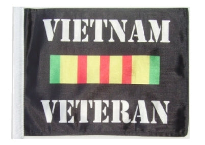SSP Flags: 11x15 inch Golf Cart Replacement Flag - Vietnam Veteran