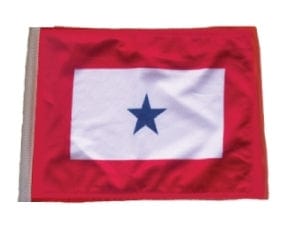 11x15 inch Golf Cart Replacement Flag Star