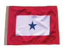 SSP Flags: 11x15 inch Golf Cart Replacement Flag - Blue Star