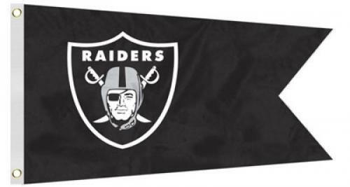 Bag Boy: NFL Pennant 12' x 18' Golf Cart Flag - Oakland Raiders