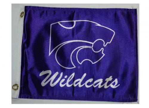 Bag Boy: Collegiate 11' x 14' Golf Cart Flag - Kansas State Wildcats