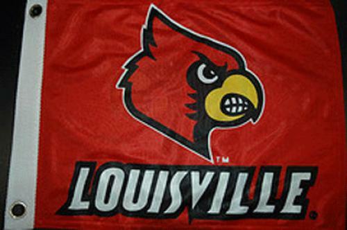 Bag Boy: Collegiate 11' x 14' Golf Cart Flag - Louisville Cardinals