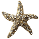 ReadyGolf: 3D Starfish Ball Marker & Hat Clip
