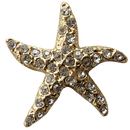 ReadyGolf: 3D Starfish Ball Marker & Hat Clip