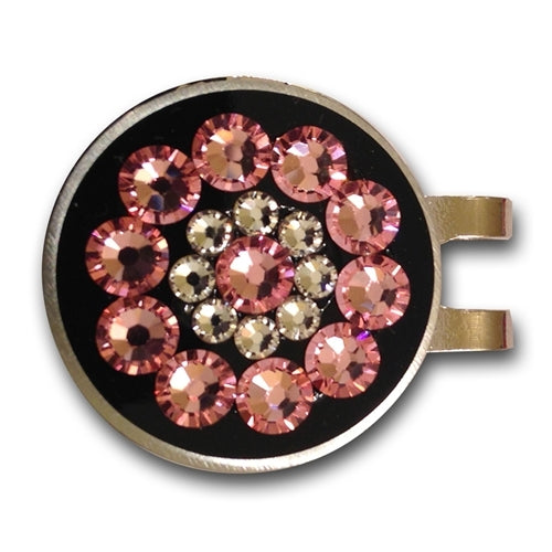 Blingo Ball Markers: Pink on Black