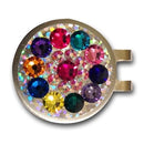 Blingo Ball Markers: Confetti on Silver