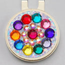 Blingo Ball Markers: Confetti on Silver